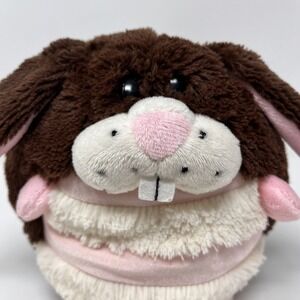 MushaBelly Chatter MUNCHING BUNNY Jay At Play Plush Stuffed Animal Brown WORKS